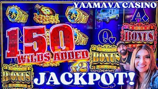 🛑 150 WILDS JACKPOT EL BONOS MAXIMO EN JEWELS COLLECTION VAULT SLOT MACHINE [upl. by Maleki94]