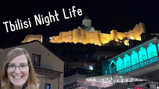 Tbilisi Night Life  The Bridge of Peace A Sparkling Gem in Tbilisis Night Sky [upl. by Thay]