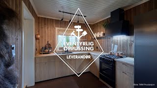 Eventyrlig Oppussing Fra upraktisk til lekkert hyttekjøkken på Reinslia [upl. by Atnoled]