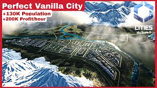 How I Built a Perfect Vanilla City in Cities Skylines 2 Detailed Steps EP1 [upl. by Enrobialc638]