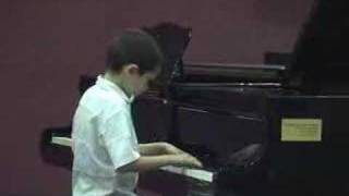 Bartok Ostinato by child prodigy Ariel [upl. by Haliek636]