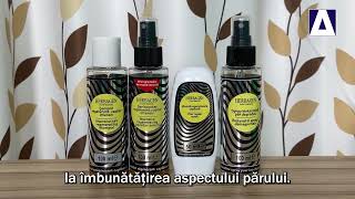 Kiturile regenerante capilare pentru femei si pentru barbati produse de brandul romanesc HERBAGEN [upl. by Immanuel]