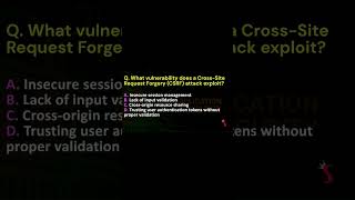 Web Application Security  MCQ [upl. by Sulamith271]