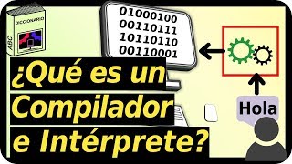 ⚙️¿Qué es un compilador e intérprete en programación  Diccionario de Programación 03 [upl. by Edna]