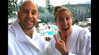 Ultimate relaxation at Scandinave Spa Whistler [upl. by Clellan]