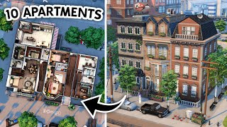 I designed 10 NYC apartments for rent in The Sims 4 [upl. by Chevy]