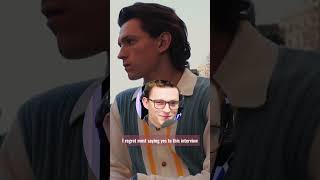 Tom Hollands biggest regretshorts tomholland hollywood actor spiderman Marvel SpiderMan4 [upl. by Achilles]