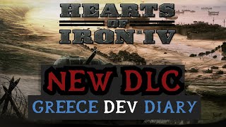 NEW GREECE FOCUS TREE  Hearts of Iron 4 Dev Diary [upl. by Pippo]