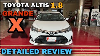 Toyota Altis Grande X 2024 Detailed Review  Altis 18 X [upl. by Yde]