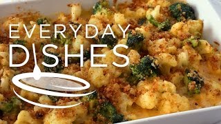 Cheesy Cauliflower and Broccoli Casserole [upl. by Jezebel222]