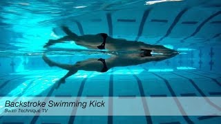 Backstroke Swimming Kick [upl. by Gwendolen]