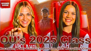 OU Softball Recapping Patty Gasso and the Sooners Elite 2025 Recruiting Class [upl. by Firahs636]