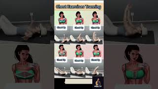 chest workout for womenshort chestworkout chest athome ytshorts shortsviral [upl. by Garson]