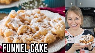 HOW TO MAKE FUNNEL CAKE THE EASY WAY [upl. by Godart]