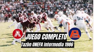 TAZÓN INTERMEDIA 1986 Vietnamitas Prepa 9 vs Águilas Blancas IPN [upl. by Sivart]