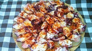 PULPO A LA GALLEGA  Cómo cocer el pulpo [upl. by Innis409]