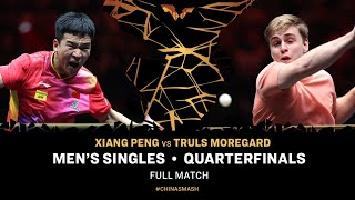 FULL MATCH  Xiang Peng vs Truls Moregard  MS QF  ChinaSmash 2024 [upl. by Aihsilat239]