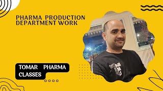 pharma production department work [upl. by Sacks]