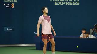 Daniil Medvedev vs Taylor Fritz  US Open Tennis 2024 Top Spin 2K25 Gameplay PS5 [upl. by Animsay]