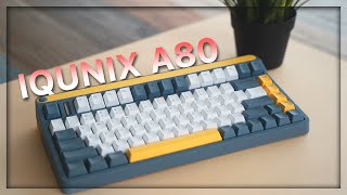 A Beginner Hotswap Keyboard  IQUNIX A80L80 Review and Upgrade [upl. by Town]