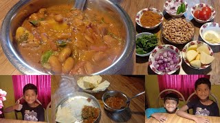 Rajma Gravy Recipe In Tamil  Avarai Kulambu  Easy Avarai Kulambu  Ooty Special  Ooty [upl. by Ahsenahs718]