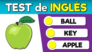 TEST de INGLÉS 🟢 Palabras básicas en inglés 🟢 Prueba tu inglés [upl. by Geoff]