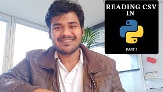 How to read CSV files with Python 1  Without using python libraries [upl. by Adolfo]