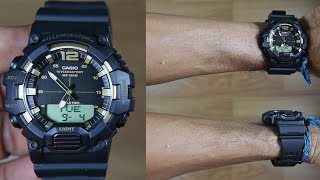 CASIO STANDARD HDC7009A BLACK GOLD  UNBOXING [upl. by Rodmur]