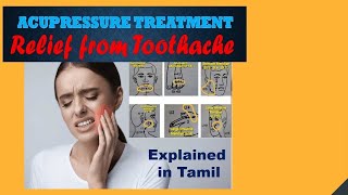 TOOTHACHE RELIEF POINTS ACUPRESSURE TREATMENT  REN 24 ST 56744 DU 20  SI 18 LI 20 4 [upl. by Hallerson]