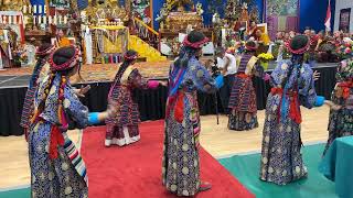 Song and Dance dedicated to HH Sakya Gongma Rinpoche TORONTO July3rd 2023 [upl. by Atiuqcir]