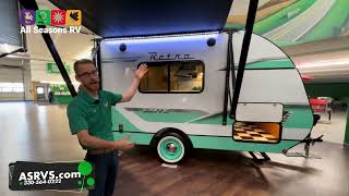 Introducing the Riverside Retro 135 Elite Camper Your Cozy Getaway on Wheels [upl. by Dnumsed]