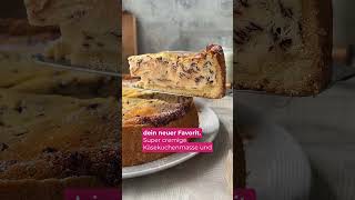 🤩 🍰 Unwiderstehlich cremiger StracciatellaKäsekuchen  Thermomix® Rezept [upl. by Rinum]