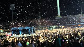 Vasco Rossi  Albachiara finale concerto Firenze Stadio Franchi 12 Giugno 2015 [upl. by Ennairrek]