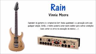 BEHRINGER BASS VAMP PRO  ELECTRIC GUITAR COVER  3 Rain  Vinnie Moore [upl. by Amberly489]