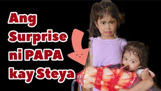 Ang Big Surprise Ni Papa Kay Steya  Melason Family Vlog [upl. by Nrehtac885]