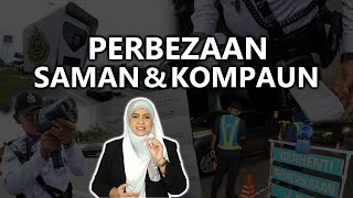 Perbezaan Antara Saman amp Kompaun  Nor Zabetha [upl. by Bamby]