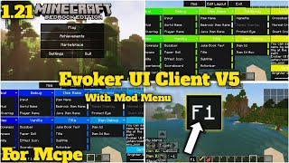 Evoker UI Pack V5 For Minecraft Pe 121 [upl. by Knobloch814]