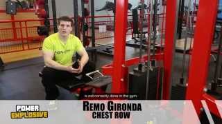 Remo Gironda  Chest Row  HSN Guía Ejercicios [upl. by Tolman344]