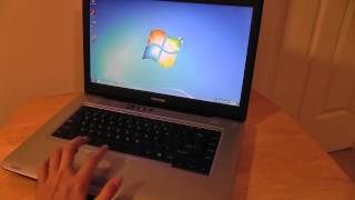 Toshiba Satellite L455D Laptop Review Windows 7 600GB AMD Sempron [upl. by Broderick136]