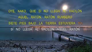 Siete Pies Bajo Tierra Ismael Rivera Karaoke HD [upl. by Aziul]