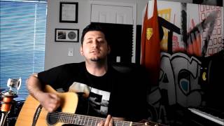 Cold  Crossfade Mike Becerra Acoustic Cover [upl. by Dougie]