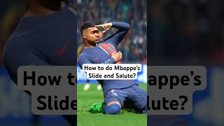 How to do Mbappe’s Signature Celebrations in FC 24 mbappe shorts [upl. by Niels]