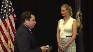 Ivanka Trump raw interview [upl. by Simmie]