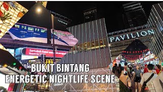 Exploring Kuala Lumpurs Lively Nightlife in Bukit Bintang 🇲🇾 [upl. by Christiansen]