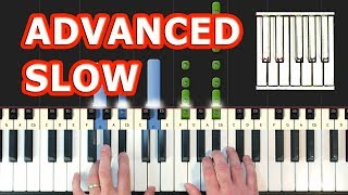 Christina Perri  A Thousand Years  Piano Tutorial Easy SLOW  Twilight Synthesia [upl. by Hally]