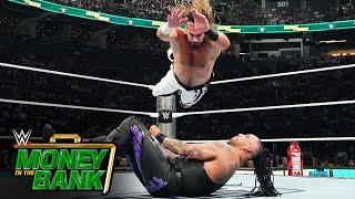 Damian Priest vs Seth Rollins — World Heavyweight Title Match Money in the Bank 2024 highlights [upl. by Merton193]