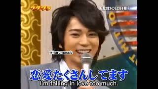 Matsumoto Jun vs Akanishi Jin English Sub [upl. by Aznecniv]