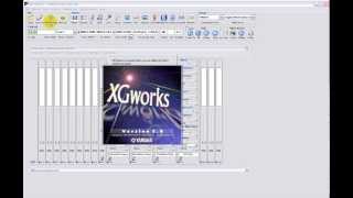 Setup Yamaha Style with XGworks drum chord bass [upl. by Ahsineg483]