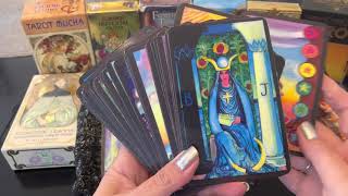 Top 10 PRETTIEST Tarot Cards Review  Tarot Deck Collection ReviewPart 1 [upl. by Swope]