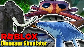 Ectenosaurus Remodel amp Jaekelopterus MORE PLUSHIES  Roblox Dinosaur Simulator [upl. by Sefton684]